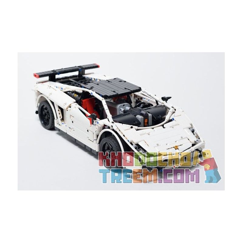 REBRICKABLE MOC-3918 3918 MOC3918 Xếp hình kiểu Lego Technic Lamborghini  Gallardo Super Trofeo Stradale Lamborghini Gallardo Supercar Siêu Xe Lamborghini  Gallardo giá sốc rẻ nhất