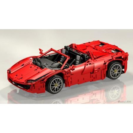 CAROLYN CW003A 003A CW003B 003B MouldKing 13048 Mould King 13048 REBRICKABLE MOC-1767 1767 MOC1767 non  NHỆN ĐỎ tỷ lệ 1:10 bộ đồ chơi xếp lắp ráp ghép mô hình  RED SPIDER Kỹ Thuật Công Nghệ Cao Mô Hình Phương Tiện 2046 khối