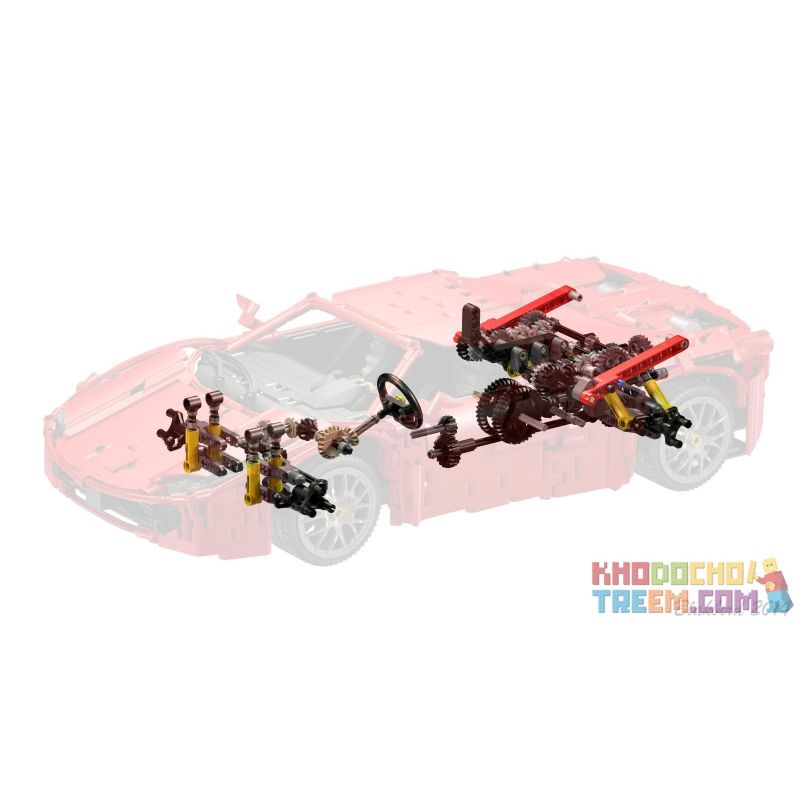 CAROLYN CW003A 003A CW003B 003B MouldKing 13048 Mould King 13048 REBRICKABLE MOC-1767 1767 MOC1767 non  NHỆN ĐỎ tỷ lệ 1:10 bộ đồ chơi xếp lắp ráp ghép mô hình  RED SPIDER Kỹ Thuật Công Nghệ Cao Mô Hình Phương Tiện 2046 khối