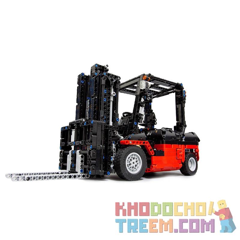 MOULDKING 13106 REBRICKABLE MOC-3681 3681 MOC3681 Xếp hình kiểu Lego TECHNIC Forklift MK II Xe nâng MK II 1768 khối MOULDKING 13106 REBRICKABLE MOC-3681 3681 MOC3681 Xếp hình kiểu Lego TECHNIC Forklift MK II Xe nâng MK II 1768 khối
