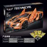 QIZHILE 23013 REBRICKABLE MOC-10792 10792 MOC10792 non  FORD GT. bộ đồ chơi xếp lắp ráp ghép mô hình  Kỹ Thuật Công Nghệ Cao Mô Hình Phương Tiện 2774 khối