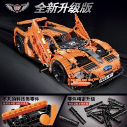 QIZHILE 23013 REBRICKABLE MOC-10792 10792 MOC10792 non  FORD GT. bộ đồ chơi xếp lắp ráp ghép mô hình  Kỹ Thuật Công Nghệ Cao Mô Hình Phương Tiện 2774 khối
