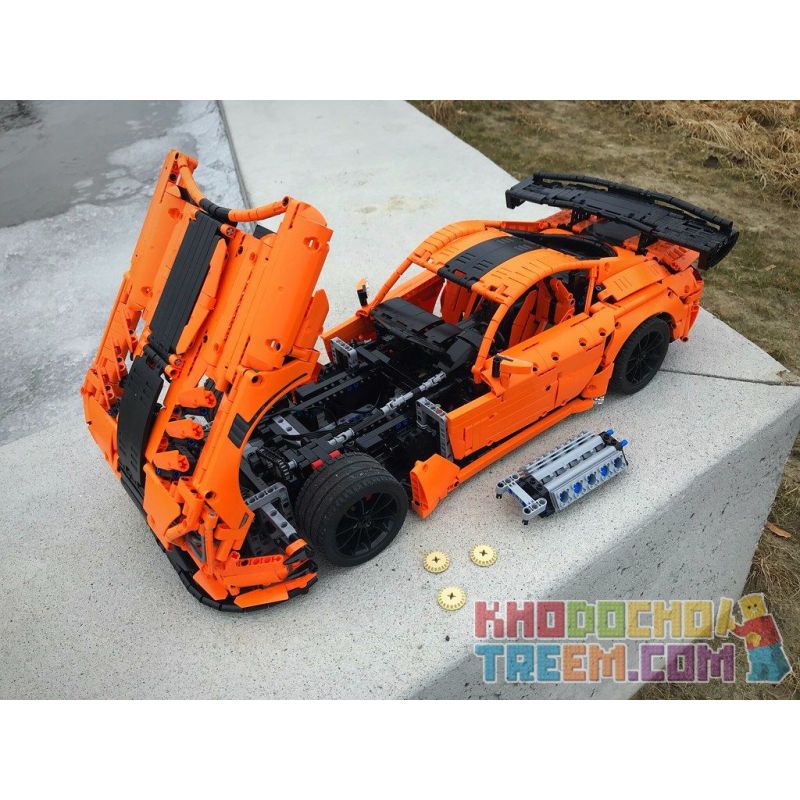 REBRICKABLE MOC-13655 13655 MOC13655 non  DODGE SNAKE ACR. bộ đồ chơi xếp lắp ráp ghép mô hình  DODGE VIPER ACR Kỹ Thuật Công Nghệ Cao Mô Hình Phương Tiện 3126 khối