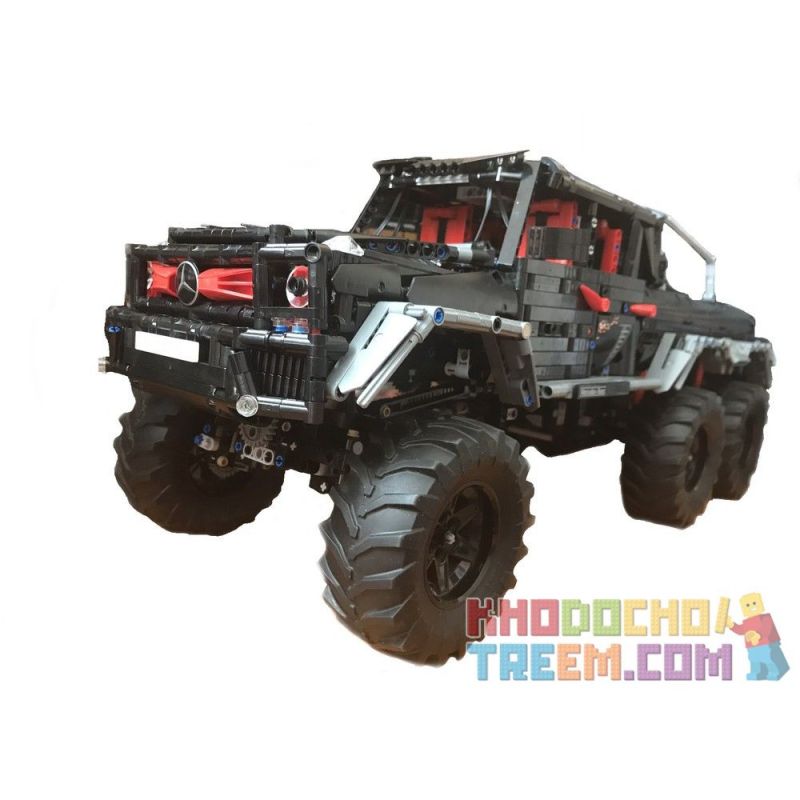 REBRICKABLE MOC-27039 27039 MOC27039 Xếp hình kiểu Lego TECHNIC Mercedes-Benz G-classe 6x6 2832 khối REBRICKABLE MOC-27039 27039 MOC27039 Xếp hình kiểu Lego TECHNIC Mercedes-Benz G-classe 6x6 2832 khối