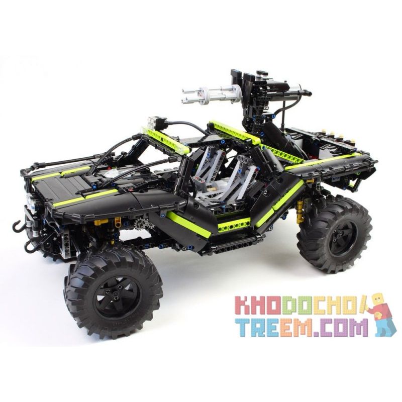 REBRICKABLE MOC-9017 9017 MOC9017 Xếp hình kiểu Lego TECHNIC Halo Warthog 1839 khối REBRICKABLE MOC-9017 9017 MOC9017 Xếp hình kiểu Lego TECHNIC Halo Warthog 1839 khối