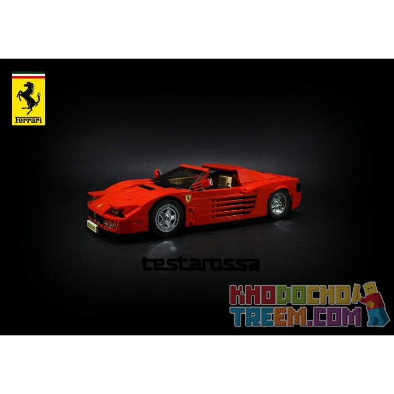REBRICKABLE MOC-24335 24335 MOC24335 SHENG YUAN SY SY0001 0001 Xếp hình kiểu Lego CREATOR Ferrari Testa Rosa 909 khối REBRICKABLE MOC-24335 24335 MOC24335 SHENG YUAN SY SY0001 0001 Xếp hình kiểu Lego CREATOR Ferrari Testa Rosa 909 khối
