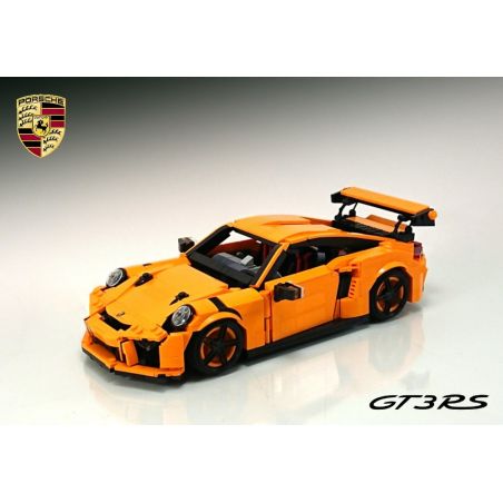 HSANHE 6954 MouldKing 13129 Mould King 13129 REBRICKABLE MOC-25866 25866 MOC25866 SHENG YUAN SY SY0003 0003 non  PORSCHE GT3 RS. bộ đồ chơi xếp lắp ráp ghép mô hình Creator Sáng Tạo 1055 khối
