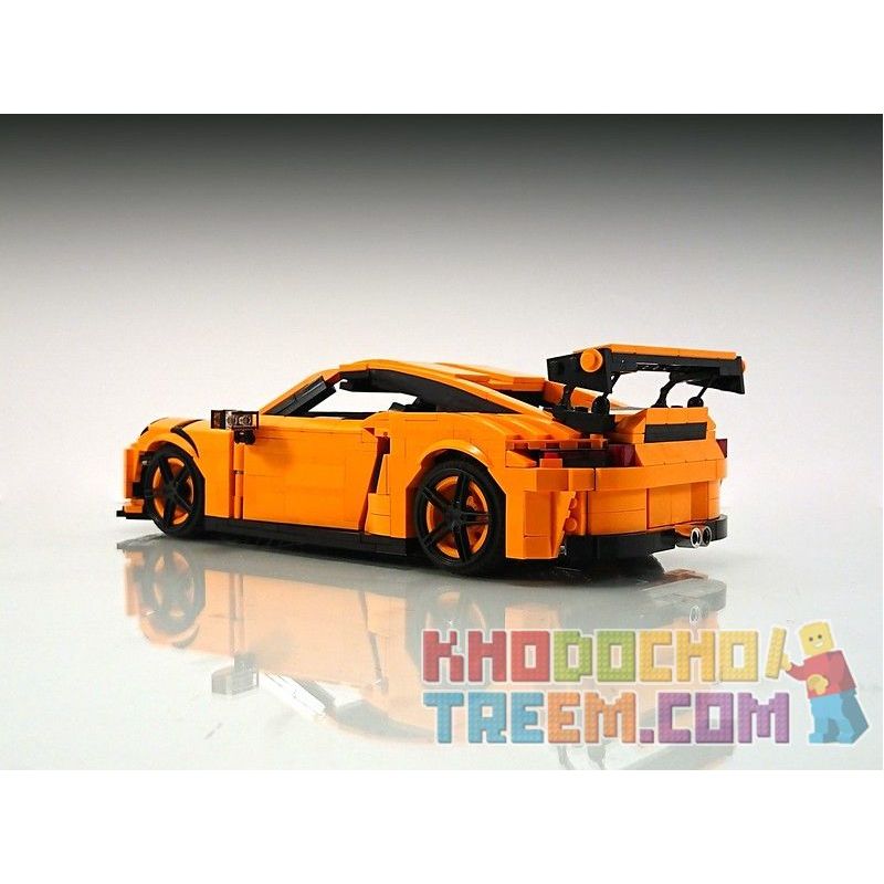 HSANHE 6954 MouldKing 13129 Mould King 13129 REBRICKABLE MOC-25866 25866 MOC25866 SHENG YUAN SY SY0003 0003 non  PORSCHE GT3 RS. bộ đồ chơi xếp lắp ráp ghép mô hình Creator Sáng Tạo 1055 khối