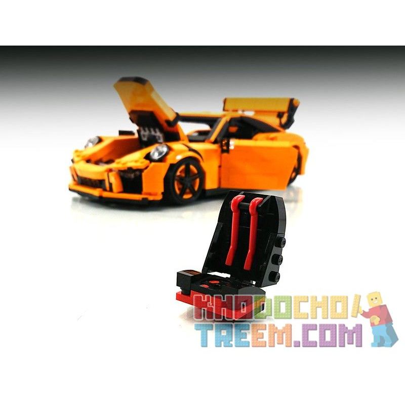HSANHE 6954 MouldKing 13129 Mould King 13129 REBRICKABLE MOC-25866 25866 MOC25866 SHENG YUAN SY SY0003 0003 non  PORSCHE GT3 RS. bộ đồ chơi xếp lắp ráp ghép mô hình Creator Sáng Tạo 1055 khối