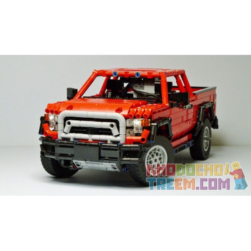 REBRICKABLE MOC-25520 25520 MOC25520 Xếp hình kiểu Lego TECHNIC Dacoma 4X4 Redux 1606 khối REBRICKABLE MOC-25520 25520 MOC25520 Xếp hình kiểu Lego TECHNIC Dacoma 4X4 Redux 1606 khối
