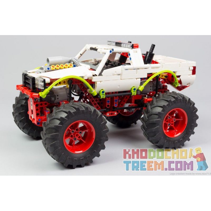 MouldKing 18008 Mould King 18008 REBRICKABLE MOC-20507 20507 MOC20507 non  XE TẢI HẠNG NẶNG bộ đồ chơi xếp lắp ráp ghép mô hình  MONSTER TRUCK Kỹ Thuật Công Nghệ Cao Mô Hình Phương Tiện 849 khối