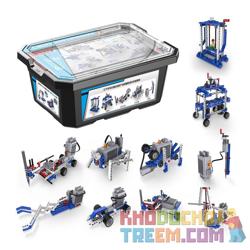 DOUBLEE CADA C71001 71001 Xếp hình kiểu Lego TECHNIC Structure And Engineering Technology Electric Set Cấu trúc và Công nghệ Kỹ thuật Bộ điện 400 khối có động cơ pin DOUBLEE CADA C71001 71001 Xếp hình kiểu Lego TECHNIC Structure And Engineering Technology Electric Set Cấu trúc và Công nghệ Kỹ thuật Bộ điện 400 khối có động cơ pin