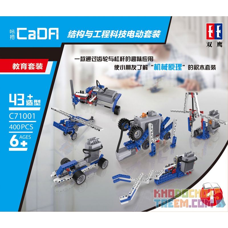 DOUBLEE CADA C71001 71001 non  CẤU TRÚC VÀ CÔNG NGHỆ KỸ THUẬT BỘ ĐIỆN bộ đồ chơi xếp lắp ráp ghép mô hình  Kỹ Thuật Công Nghệ Cao Mô Hình Phương Tiện 400 khối DOUBLEE CADA C71001 71001 non  CẤU TRÚC VÀ CÔNG NGHỆ KỸ THUẬT BỘ ĐIỆN bộ đồ chơi xếp lắp ráp ghép mô hình  Kỹ Thuật Công Nghệ Cao Mô Hình Phương Tiện 400 khối
