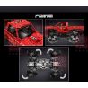 HAPPY BUILD XQ1212D 1212D MouldKing 18003 Mould King 18003 REBRICKABLE MOC-26278 26278 MOC26278 non  XE TẢI QUÁI VẬT KHÓA VI SAI TỰ ĐỘNG bộ đồ chơi xếp lắp ráp ghép mô hình  MONSTER TRUCK WITH AUTOMATED DIFFERENTIAL LOCK Kỹ Thuật Công Nghệ Cao Mô Hình Phương Tiện 1668 khối