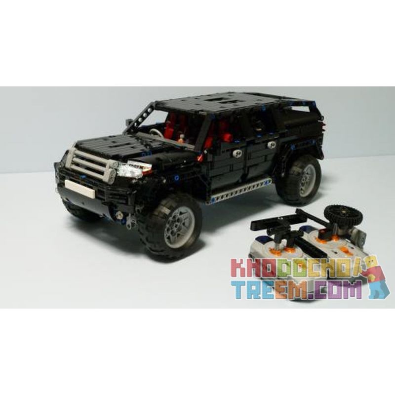 REBRICKABLE MOC-1813 1813 MOC1813 non Lego SUV MK2 DẪN ĐỘNG TOÀN THỜI GIAN bộ đồ chơi xếp lắp ráp ghép mô hình Technic AWD SUV MK2 Kỹ Thuật Công Nghệ Cao Mô Hình Phương Tiện 1419 khối