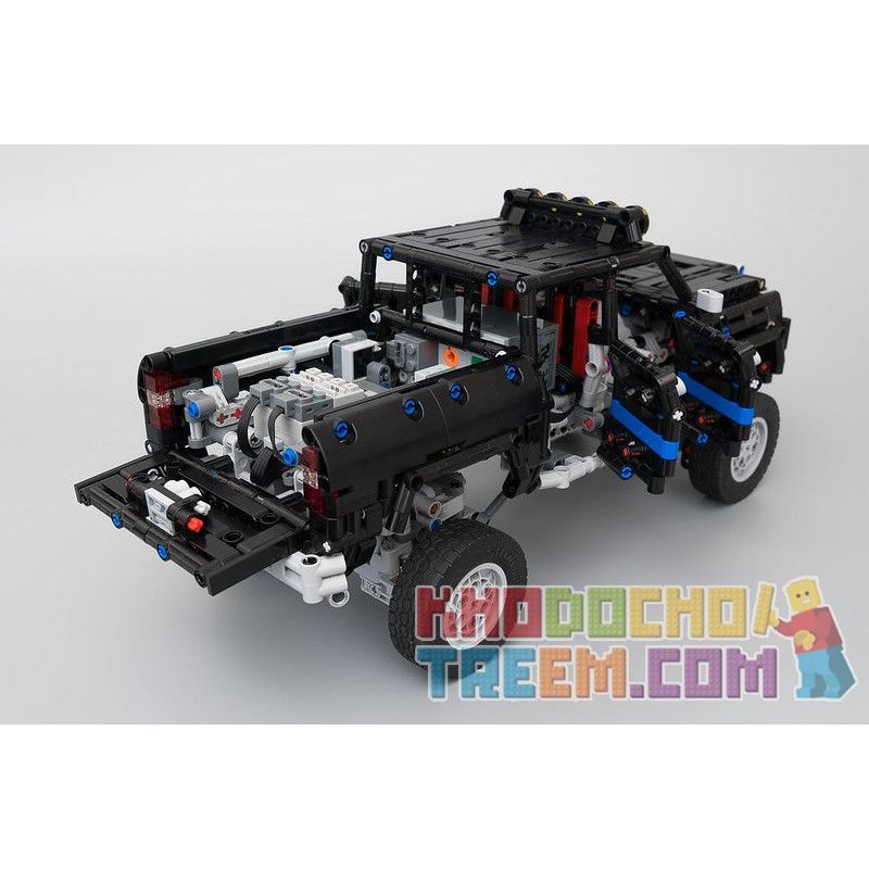 REBRICKABLE MOC-16304 16304 MOC16304 non  LẤY TRỤC TRUYỀN ĐỘNG KÉP bộ đồ chơi xếp lắp ráp ghép mô hình    DUAL-DRIVESHAFT PICKUP Kỹ Thuật Công Nghệ Cao Mô Hình Phương Tiện 1659 khối