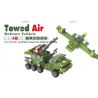 CAYI 2230 non  HOẠT ĐỘNG CHUNG TRÊN BỘ VÀ KHÔNG 8 LOẠI XE PHÒNG KÉO MÁY BAY THẲNG ĐỨNG MV-22 bộ đồ chơi xếp lắp ráp ghép mô hình National Weapon TOWED AIR DEFENCE VEHICLE、MV-22 VERTICAL MACHINE Vũ Khí Quốc Gia