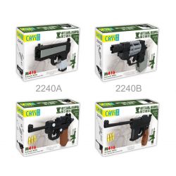CAYI 2240 non  SÚNG TRƯỜNG TẤN CÔNG M416 TỔ HỢP bộ đồ chơi xếp lắp ráp ghép mô hình National Weapon M416 ASSAULT RIFLE Vũ Khí Quốc Gia 685 khối