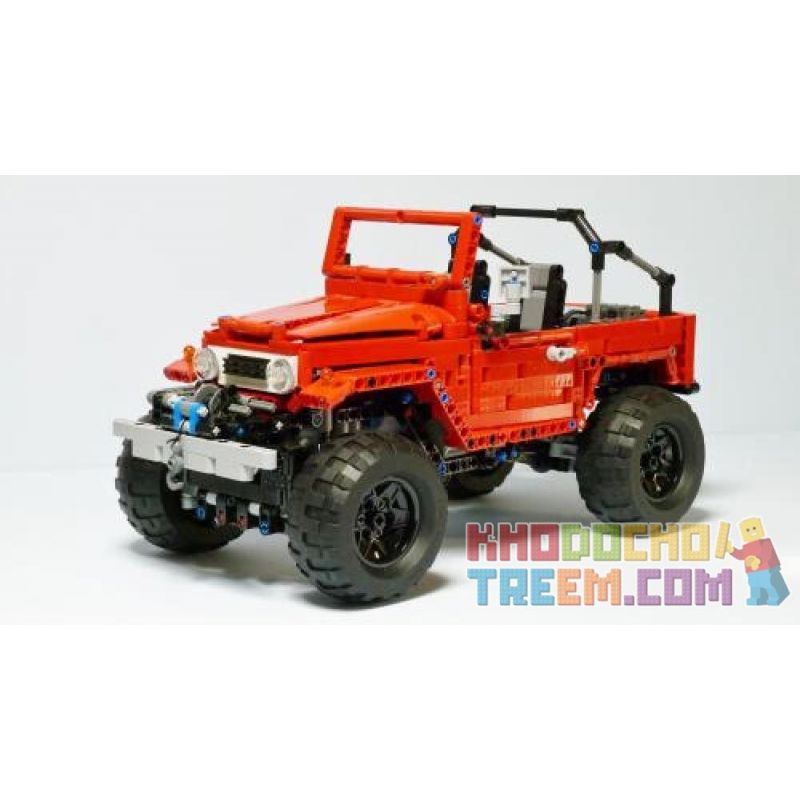 REBRICKABLE MOC-4889 4889 MOC4889 non Lego CRAWLER TOYOTA FJ40. bộ đồ chơi xếp lắp ráp ghép mô hình Technic FJ40 CRAWLER Kỹ Thuật Công Nghệ Cao Mô Hình Phương Tiện 1260 khối