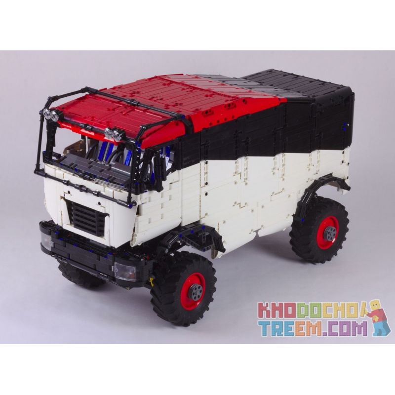 REBRICKABLE MOC-17278 17278 MOC17278 non Lego XE TẢI DAKAR bộ đồ chơi xếp lắp ráp ghép mô hình Technic DAKAR TRUCK Kỹ Thuật Công Nghệ Cao Mô Hình Phương Tiện 3320 khối