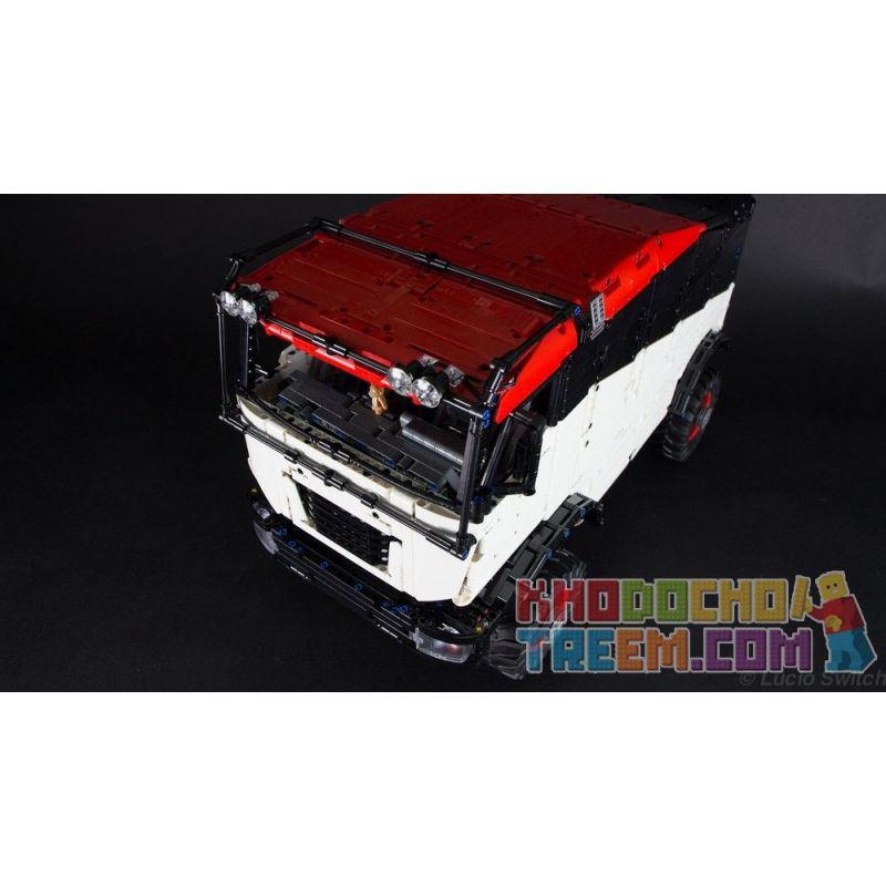 REBRICKABLE MOC-17278 17278 MOC17278 non  XE TẢI DAKAR bộ đồ chơi xếp lắp ráp ghép mô hình  DAKAR TRUCK Kỹ Thuật Công Nghệ Cao Mô Hình Phương Tiện 3320 khối