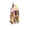 Enlighten C0101 0101 Qman C0101 0101 non  NHÀ TRÁNG MIỆNG QINXIN bộ đồ chơi xếp lắp ráp ghép mô hình Mini Modular CITY CORNER DESSERT SHOP Đường Phố Thu Nhỏ 348 khối