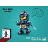 SLUBAN M38-B0761B B0761B 0761B M38B0761B 38-B0761B non  PHIÊN BẢN Q CỦA KẺ LANG THANG BÁO THÙ bộ đồ chơi xếp lắp ráp ghép mô hình Pacific Rim QBRICKS Siêu Đại Chiến 233 khối
