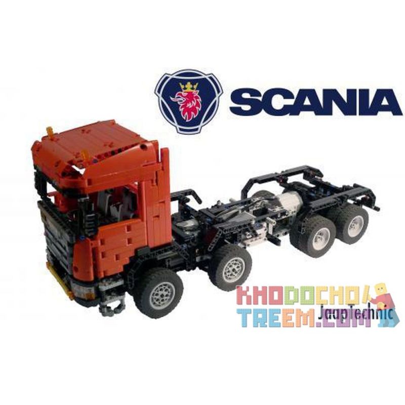 REBRICKABLE MOC-0427 0427 MOC0427 non Lego SCANIA 8X8. bộ đồ chơi xếp lắp ráp ghép mô hình Technic Kỹ Thuật Công Nghệ Cao Mô Hình Phương Tiện 1426 khối