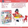 Kazi KY0138 0138 non  BÀN HỌC bộ đồ chơi xếp lắp ráp ghép mô hình  Kỹ Thuật Công Nghệ Cao Mô Hình Phương Tiện