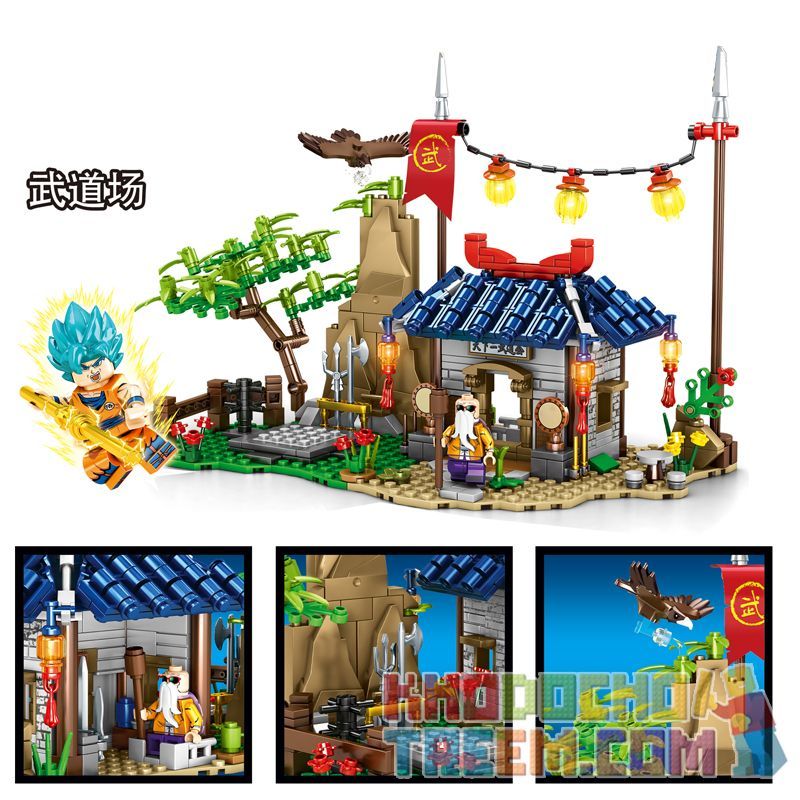 SHENG YUAN SY SY1404 1404 Xếp hình kiểu Lego DRAGON BALL SUPER Budochang 445 khối SHENG YUAN SY SY1404 1404 Xếp hình kiểu Lego DRAGON BALL SUPER Budochang 445 khối
