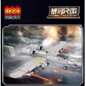 COGO 13391 non Lego MÁY BAY CƯỜNG KÍCH FAIRCHILD A-10 "THUNDER II" bộ đồ chơi xếp lắp ráp ghép mô hình World Military Cỗ Máy Quân Sự 916 khối