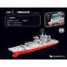 COGO 13388 non  TÀU TUẦN DƯƠNG HẠNG I CRISTA bộ đồ chơi xếp lắp ráp ghép mô hình World Military Cỗ Máy Quân Sự 976 khối