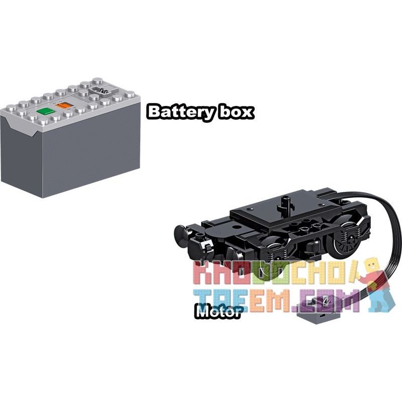 ZHEGAO QL0307 0307 non  TÀU CAO TỐC FUXING bộ đồ chơi xếp lắp ráp ghép mô hình Trains Tàu Hỏa 641 khối