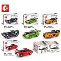 SEMBO 607045 non Lego CÂU CHUYỆN XE HƠI DE TOMASO PANTERA GT5-S bộ đồ chơi xếp lắp ráp ghép mô hình Speed Champions Racing Cars FAMOUS CAR Đua Xe Công Thức 190 khối