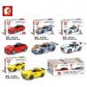 IBLOCK PL-920-133 920-133 PL920-133 SEMBO 607052 non  Ô TÔ MERCEDES-BENZ GT-S bộ đồ chơi xếp lắp ráp ghép mô hình Speed Champions Racing Cars FAMOUS CAR Đua Xe Công Thức 201 khối