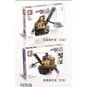 SEMBO 107026 non  LANG THANG MÁY KHAI THÁC ĐẤT-XE NÂNG bộ đồ chơi xếp lắp ráp ghép mô hình The Wandering Earth THE WANDERING EARTH MINING MACHINERY - FORKLIFT Lưu Lạc Địa Cầu 484 khối