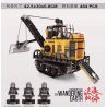 SEMBO 107026 non  LANG THANG MÁY KHAI THÁC ĐẤT-XE NÂNG bộ đồ chơi xếp lắp ráp ghép mô hình The Wandering Earth THE WANDERING EARTH MINING MACHINERY - FORKLIFT Lưu Lạc Địa Cầu 484 khối