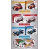 LEYI 31006A 31006B 31006C 31006D non  SIÊU XE DÃ CHIẾN 4 TỔ HỢP MORGAN PLUS8 MINI COOPER CONVERTIBLE FERRARI F1 bộ đồ chơi xếp lắp ráp ghép mô hình Racing Cuộc Đua 365 khối
