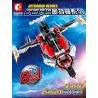 SEMBO 108106 108107 108108 108101 108102 108103 108104 108105 non  MÁY BAY CHIẾN ĐẤU GW-EXI 8 TỔ HỢP bộ đồ chơi xếp lắp ráp ghép mô hình Ultraman ULTRAMAN HEROES Vệ Binh Vũ Trụ Siêu Nhân Điện Quang 257 khối