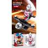 SEMBO 108106 108107 108108 108101 108102 108103 108104 108105 non  MÁY BAY CHIẾN ĐẤU GW-EXI 8 TỔ HỢP bộ đồ chơi xếp lắp ráp ghép mô hình Ultraman ULTRAMAN HEROES Vệ Binh Vũ Trụ Siêu Nhân Điện Quang 257 khối
