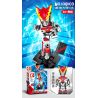 SEMBO 108106 108107 108108 108101 108102 108103 108104 108105 non  MÁY BAY CHIẾN ĐẤU GW-EXI 8 TỔ HỢP bộ đồ chơi xếp lắp ráp ghép mô hình Ultraman ULTRAMAN HEROES Vệ Binh Vũ Trụ Siêu Nhân Điện Quang 257 khối
