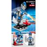 SEMBO 108106 108107 108108 108101 108102 108103 108104 108105 non  MÁY BAY CHIẾN ĐẤU GW-EXI 8 TỔ HỢP bộ đồ chơi xếp lắp ráp ghép mô hình Ultraman ULTRAMAN HEROES Vệ Binh Vũ Trụ Siêu Nhân Điện Quang 257 khối