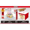 SEMBO 601401 non  BÁNH FLAMINGO bộ đồ chơi xếp lắp ráp ghép mô hình Creator SEMBO BLOCK Sáng Tạo 751 khối