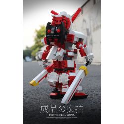 PANGU PG-D001 D001 PGD001 non  MÁY ĐỎ TRÁI TIM CAO bộ đồ chơi xếp lắp ráp ghép mô hình Gundam MACHINE WARRIOR GUNDAM ASTRAY RED FRAME Đại Chiến Gundam 625 khối