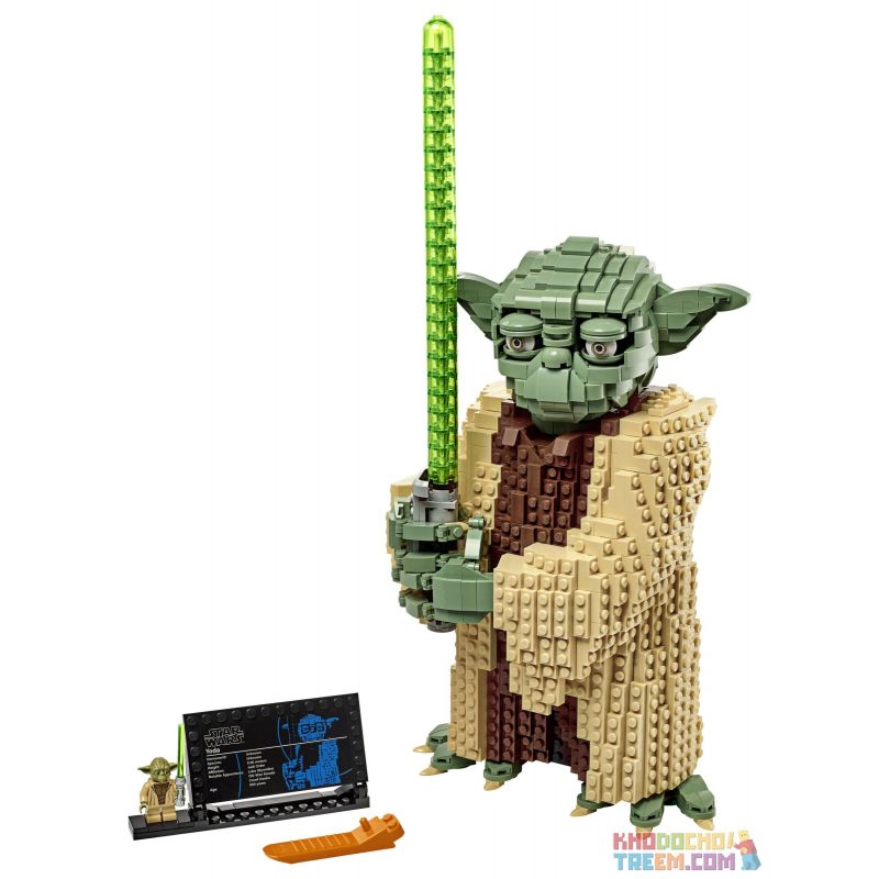 NOT Lego YODA 75255 KING 81099 xếp lắp ráp ghép mô hình CHUYÊN GIA CHUYÊN GIA Star Wars Chiến Tranh Giữa Các Vì Sao 1771 khối