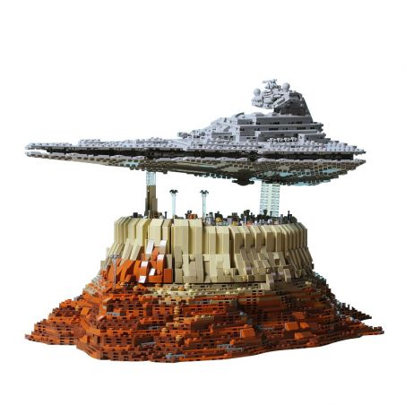 MouldKing 21007 Mould King 21007 QIZHILE 90007 REBRICKABLE MOC-18916 18916 MOC18916 non  ĐẾ CHẾ JEDDAH bộ đồ chơi xếp lắp ráp ghép mô hình Star Wars THE EMPIRE OVER JEDHA CITY Chiến Tranh Giữa Các Vì Sao 5098 khối