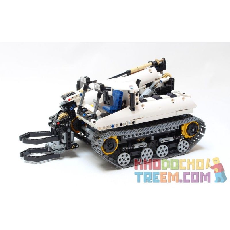 REBRICKABLE MOC-4704 4704 MOC4704 non Lego CRAWLER THU THẬP THÔNG TIN bộ đồ chơi xếp lắp ráp ghép mô hình Technic CRAWLER GRABBER Kỹ Thuật Công Nghệ Cao Mô Hình Phương Tiện 873 khối