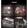 MouldKing 21006 Mould King 21006 REBRICKABLE MOC-26457 26457 MOC26457 non  TÀU VŨ TRỤ APOLLO bộ đồ chơi xếp lắp ráp ghép mô hình Creator APOLLO SPACECRAFT Sáng Tạo 7090 khối