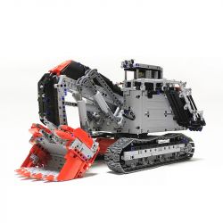 MouldKing 13130 13130S Mould King 13130 13130S REBRICKABLE MOC-1874 1874 MOC1874 non  MÁY ĐÀO KHAI THÁC TEREX RH400 bộ đồ chơi xếp lắp ráp ghép mô hình  TEREX RH400 MINING EXCAVATOR Kỹ Thuật Công Nghệ Cao Mô Hình Phương Tiện 4415 khối