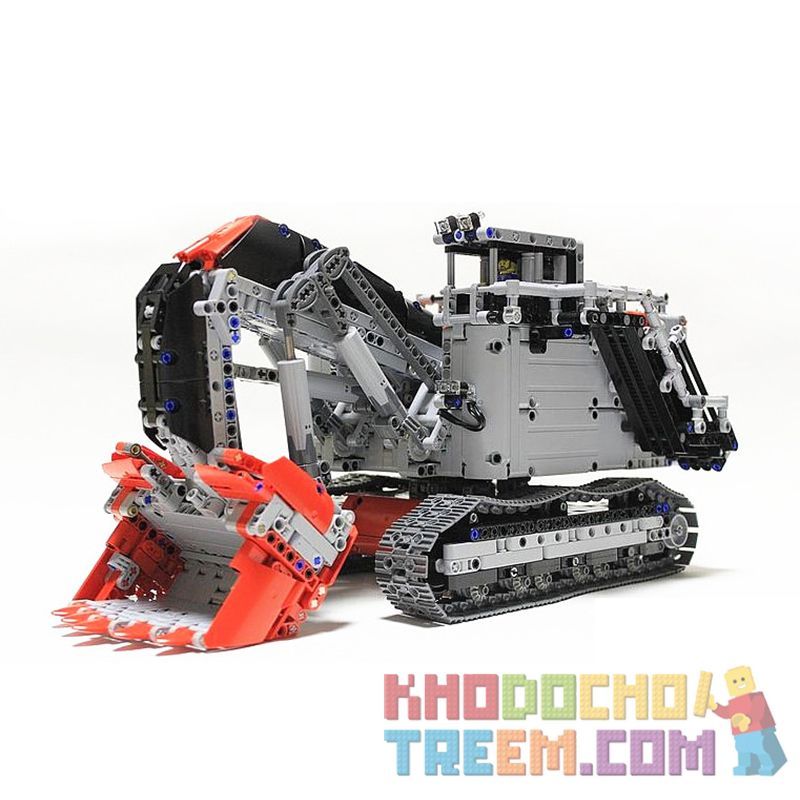 MouldKing 13130 13130S Mould King 13130 13130S REBRICKABLE MOC-1874 1874 MOC1874 non Lego MÁY ĐÀO KHAI THÁC TEREX RH400 bộ đồ chơi xếp lắp ráp ghép mô hình Technic TEREX RH400 MINING EXCAVATOR Kỹ Thuật Công Nghệ Cao Mô Hình Phương Tiện 4415 khối